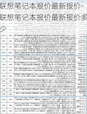 联想笔记本报价最新报价-联想笔记本报价最新报价多少