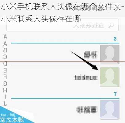 小米手机联系人头像在哪个文件夹-小米联系人头像存在哪