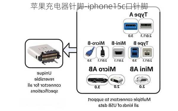 苹果充电器针脚-iphone15c口针脚