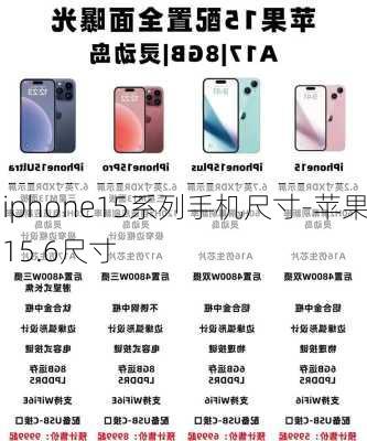 iphone15系列手机尺寸-苹果15.6尺寸