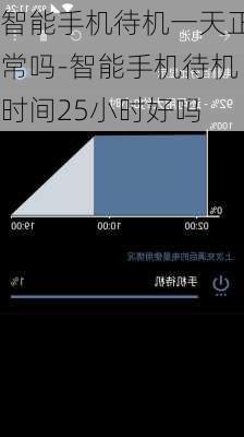 智能手机待机一天正常吗-智能手机待机时间25小时好吗