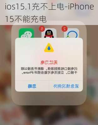 ios15.1充不上电-iPhone15不能充电