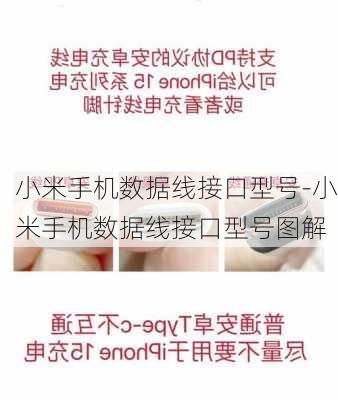 小米手机数据线接口型号-小米手机数据线接口型号图解