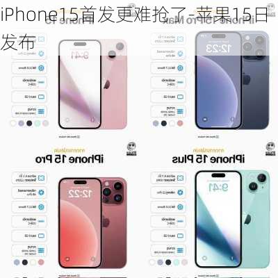 iPhone15首发更难抢了-苹果15日发布