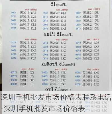 深圳手机批发市场价格表联系电话-深圳手机批发市场价格表