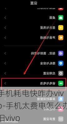 手机耗电快咋办vivo-手机太费电怎么办旧vivo