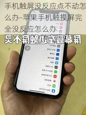 手机触屏没反应点不动怎么办-苹果手机触摸屏完全没反应怎么办