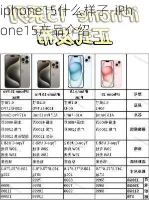 iphone15什么样子-iPhone15产品介绍