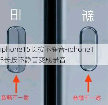 iphone15长按不静音-iphone15长按不静音变成录音