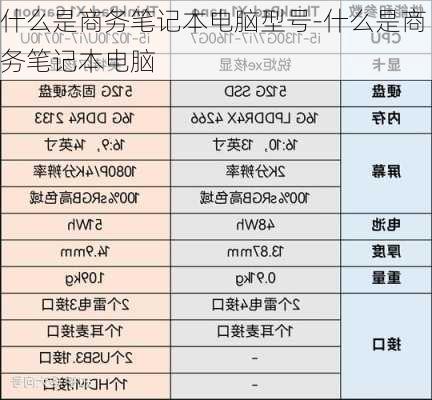 什么是商务笔记本电脑型号-什么是商务笔记本电脑