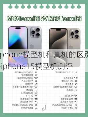 iphone模型机和真机的区别-iphone15模型机测评